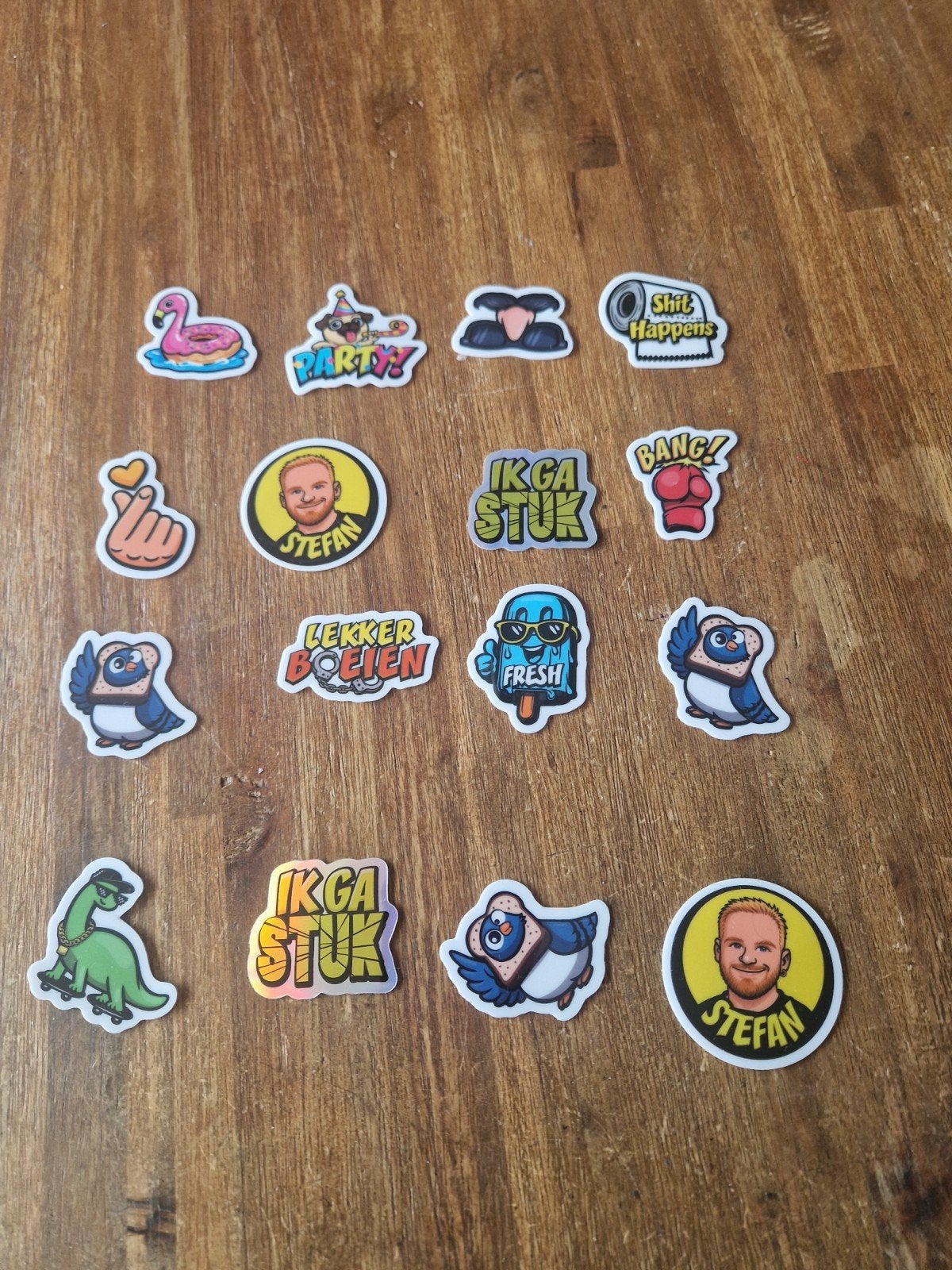 jumbov stickers - stickerjacht, Ophalen of Verzenden, Nieuw, Meerdere stickers
