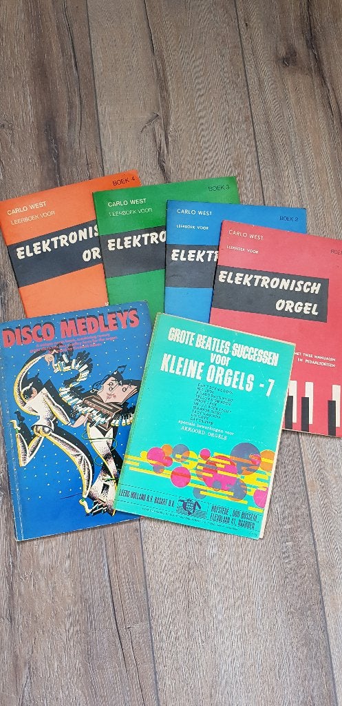 Bladmuziek orgel, Muziek en Instrumenten, Bladmuziek, Gebruikt, Overige genres, Les of Cursus, Ophalen
