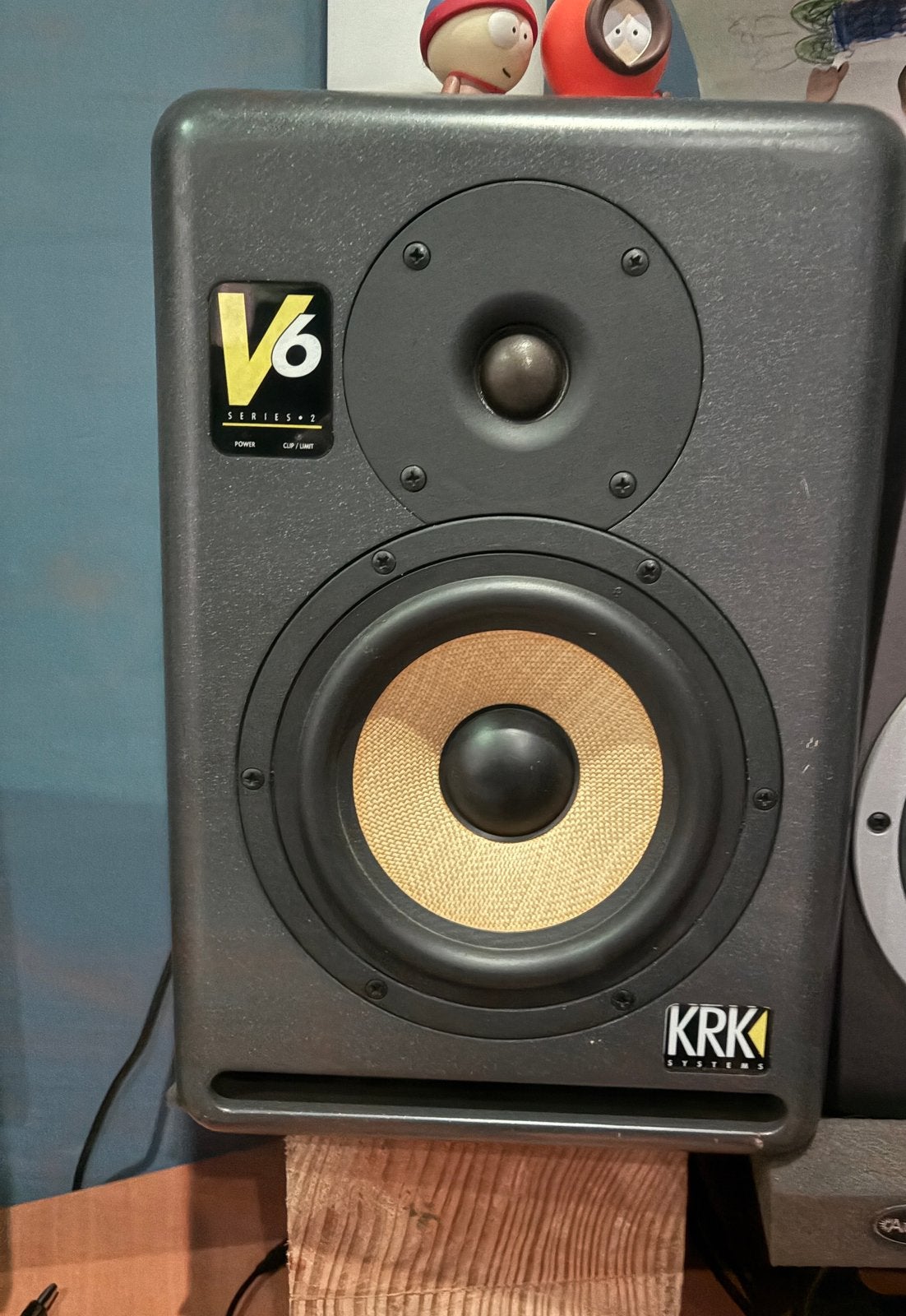 Orginele amerikaanse KRK V6 type 2, Ophalen of Verzenden, Gebruikt, Studiomonitor, KRK