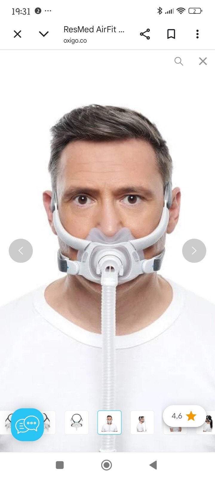 Nieuw in verpakking: ResMed AirFit F40 Ultra- Cpap masker, Diversen, Verpleegmiddelen, Ophalen of Verzenden, Nieuw