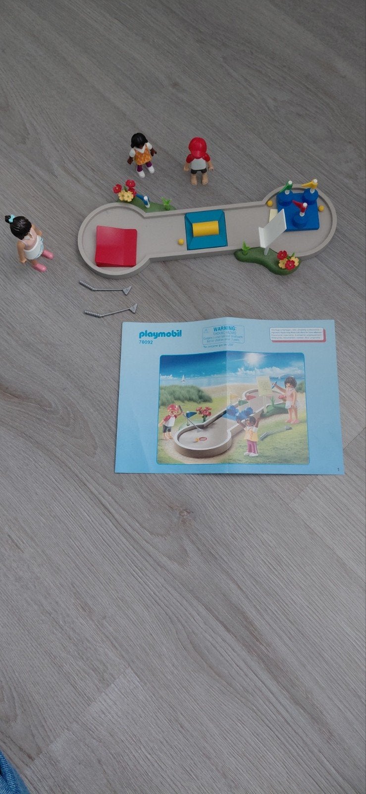 Playmobil 70092 Midgetgolf Baan met Figuren en Accessoires, Ophalen of Verzenden