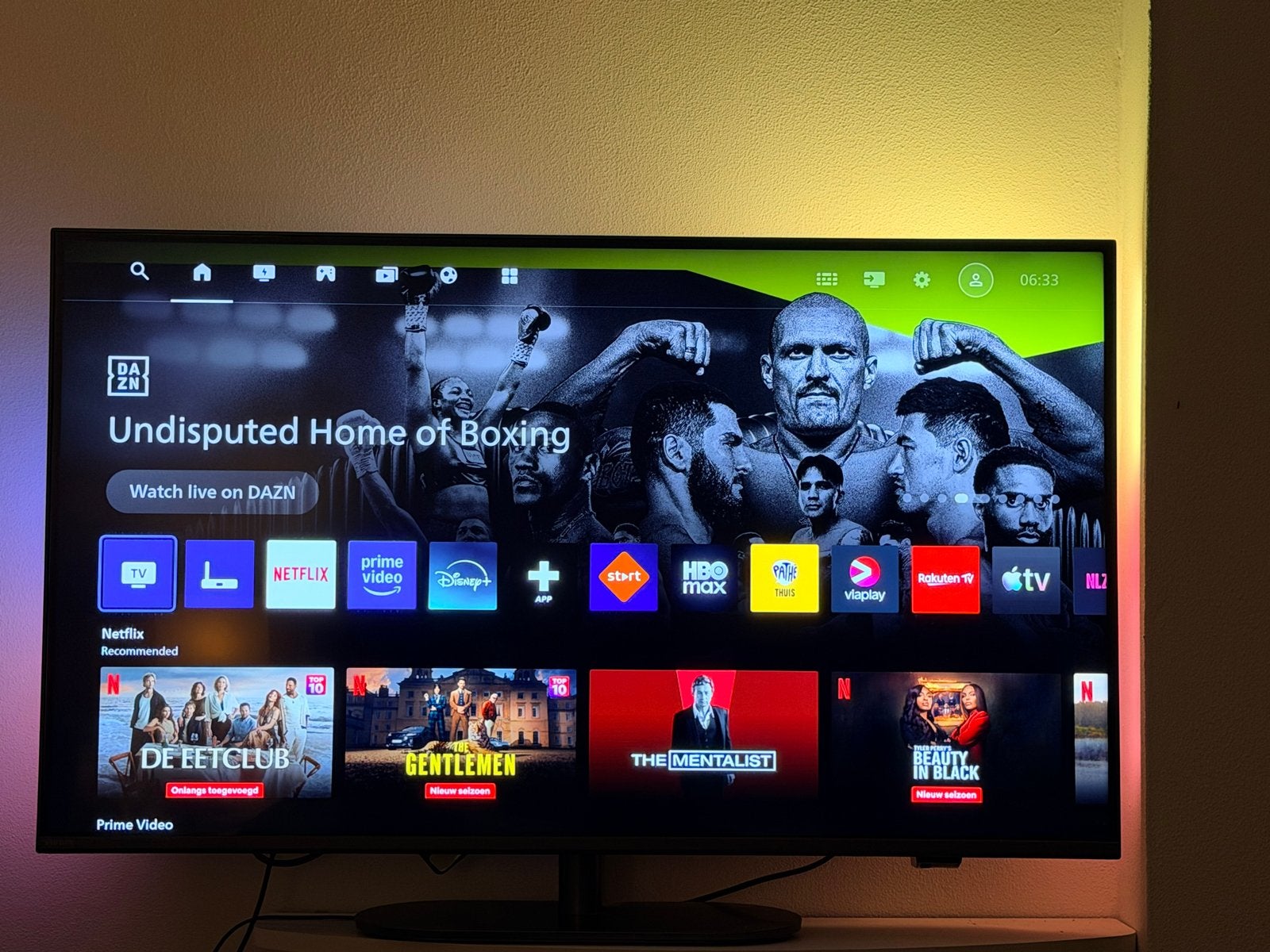 Philips The One 43PUS9000 Ambilight - Z.G.A.N. met 5 jaar ga, Ophalen, Philips, QLED, Zo goed als nieuw