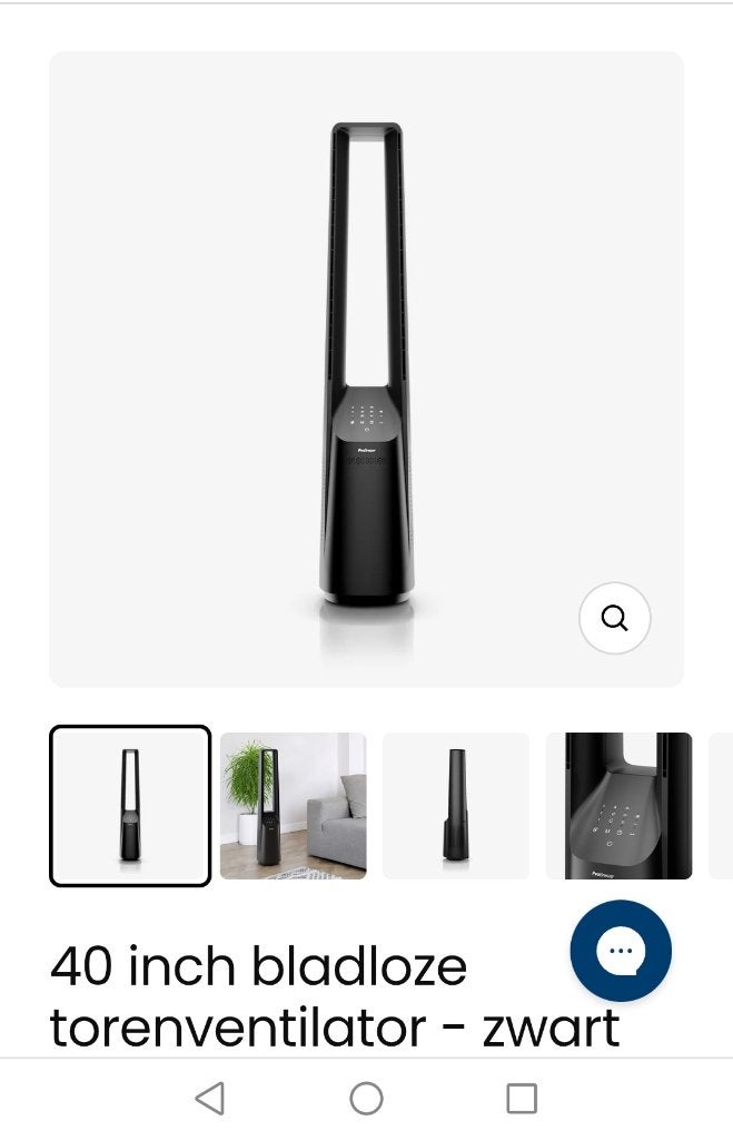 Bladloze toren ventalator40 inch, Ophalen, Nieuw, Torenventilator
