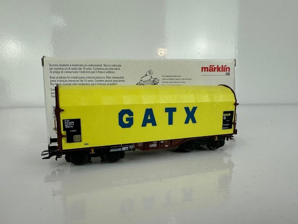Marklin H0 47231 - Goederenwagon "GATX'' - Nieuw!, Hobby en Vrije tijd, Modeltreinen | H0, Wisselstroom, -, -, Ophalen of Verzenden