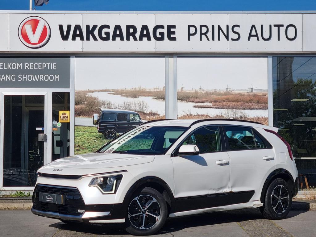 Kia Niro 1.6 GDi Hybrid ExecutiveLine |SCHADE PORTIER+DORPEL, 1374 kg, Gebruikt, 150 pk, Leder en Stof