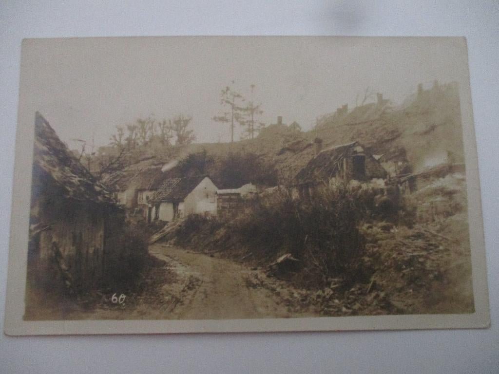 WO1 fotokaart Gommecourt, Verzenden, Landmacht, Duitsland, Foto of Poster