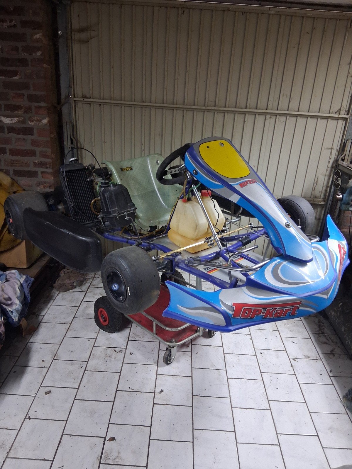 rotax max 125cc, Ophalen, Kart