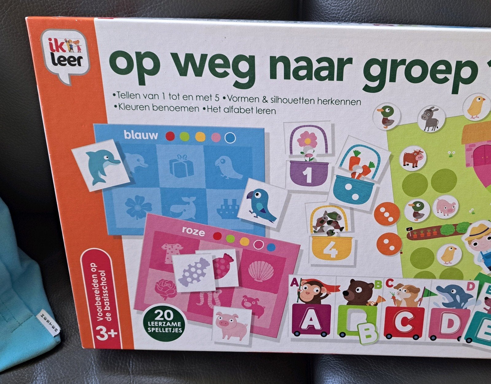 Leer op weg naar kleuren tellen letters enz, Kinderen en Baby's, Speelgoed | Educatief en Creatief, Ophalen of Verzenden, Zo goed als nieuw