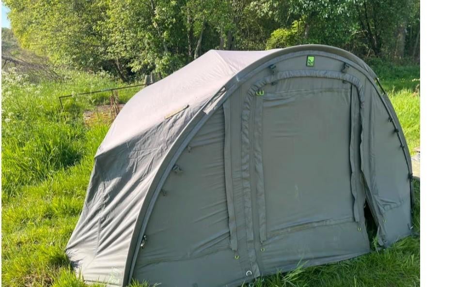Rod Hutchinson Cabrio Hybrid Brolly met van alles er bij, Watersport en Boten, Ophalen of Verzenden, Gebruikt, Overige typen