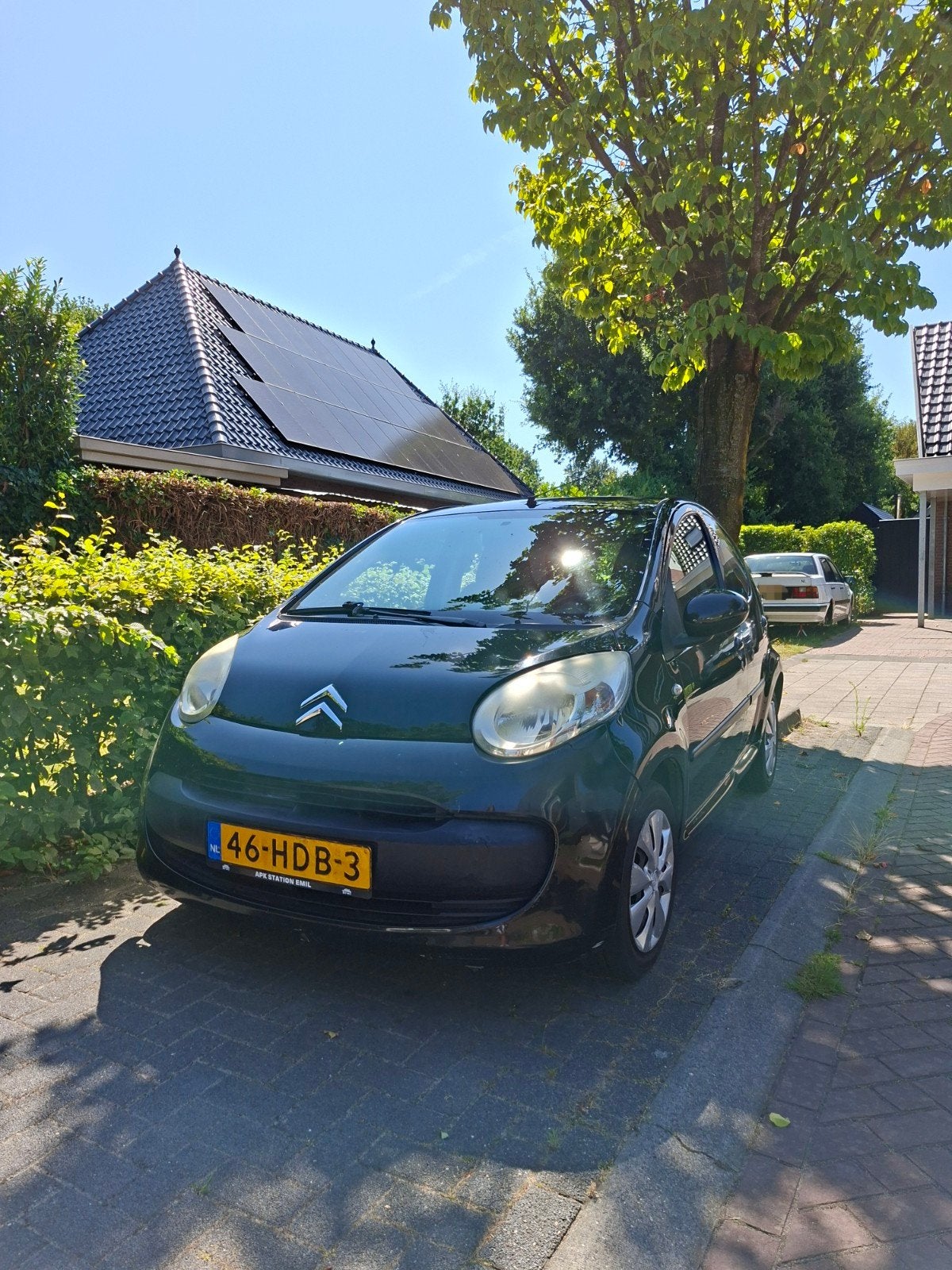 Citroën C1 1.0 5-DRS 2008 Zwart, Auto's, Voorwielaandrijving, 4 stoelen, C1, Handgeschakeld