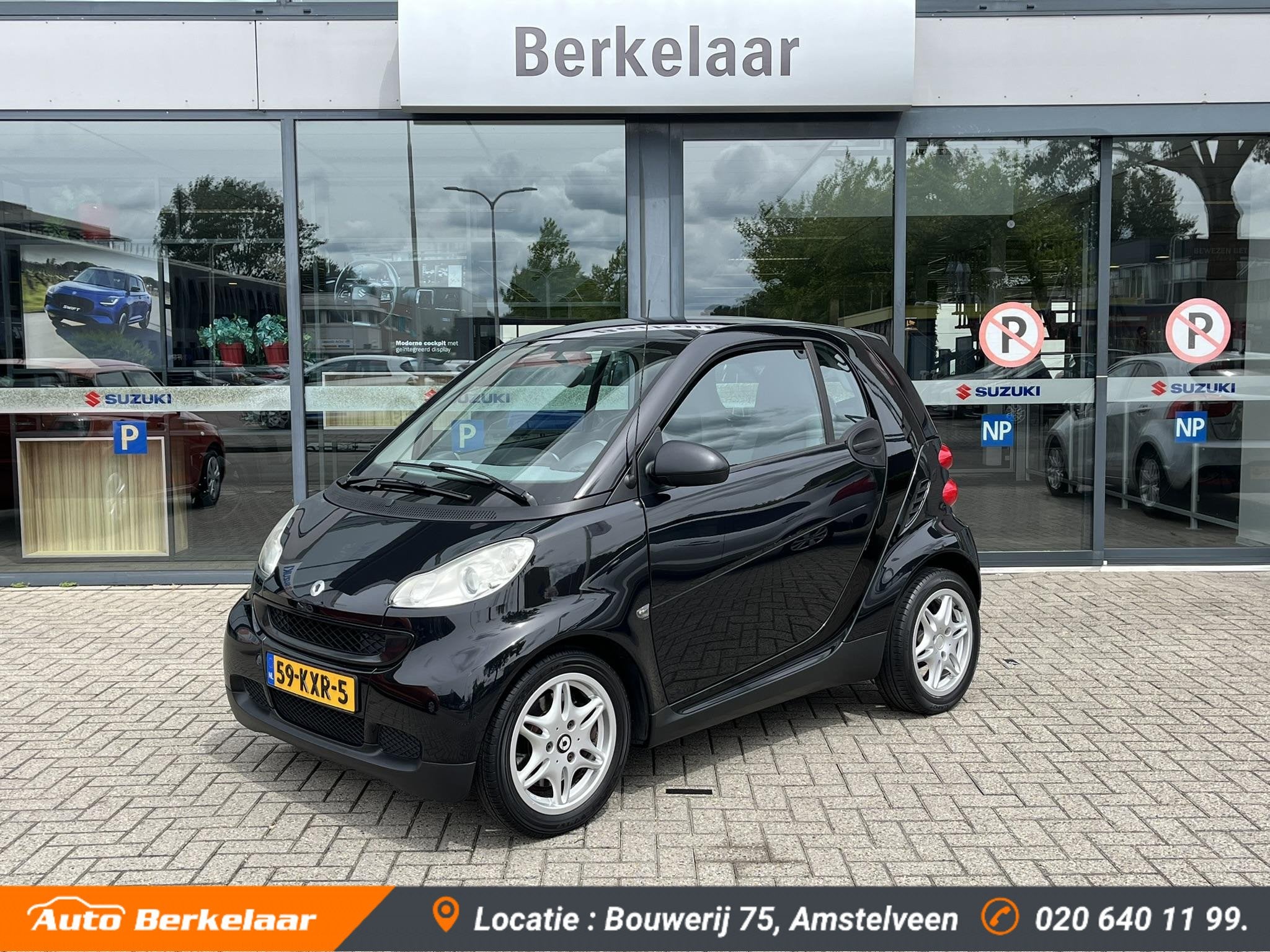 smart fortwo coupé 1.0 mhd Pure | Airconditioning |, Auto's, Smart, Automaat, Euro 5, Gebruikt, 61 pk