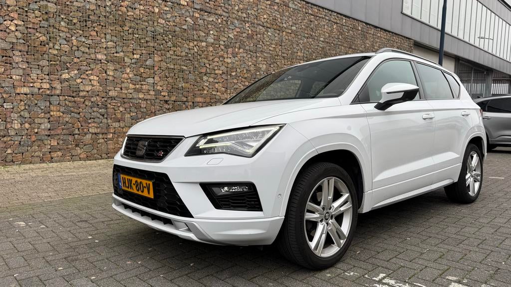 Seat Ateca 1.5 tsi FR 150pk Dsg-7 2019 Wit, Auto's, 1498 cc, 4 cilinders, Ateca, Wit