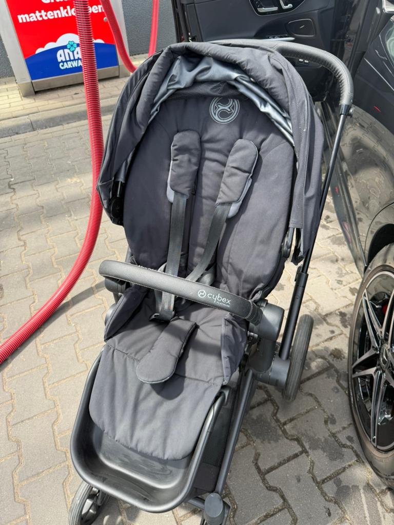 Cybex platinum kinderwagen priam 4 deep black compleet, Ophalen, Zo goed als nieuw, Kinderwagen, Overige merken