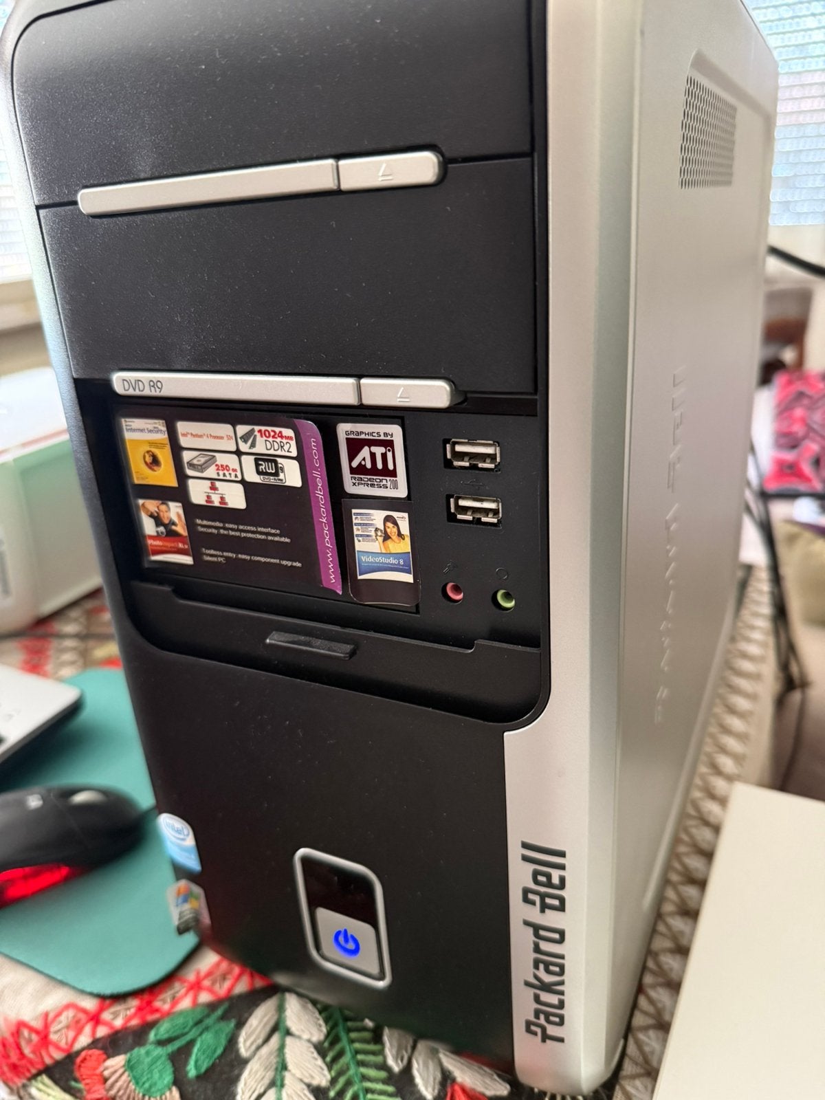 Te koop Packard Bell PC HP Compaq printer muis en toets bord, Gebruikt, HDD, 32 GB, 3 tot 4 Ghz