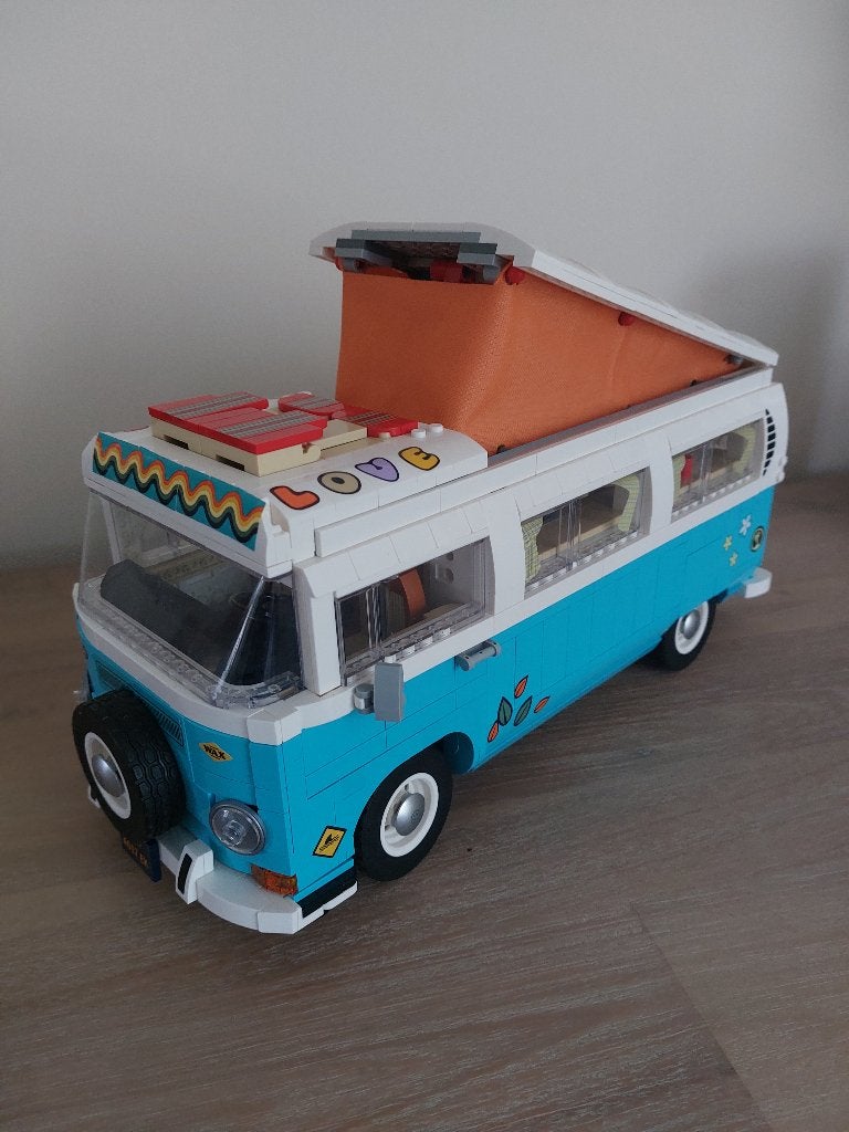 Lego 10279 Volkswagen T2 Kampeerbus Camper, Lego, Ophalen of Verzenden, Zo goed als nieuw, Creator