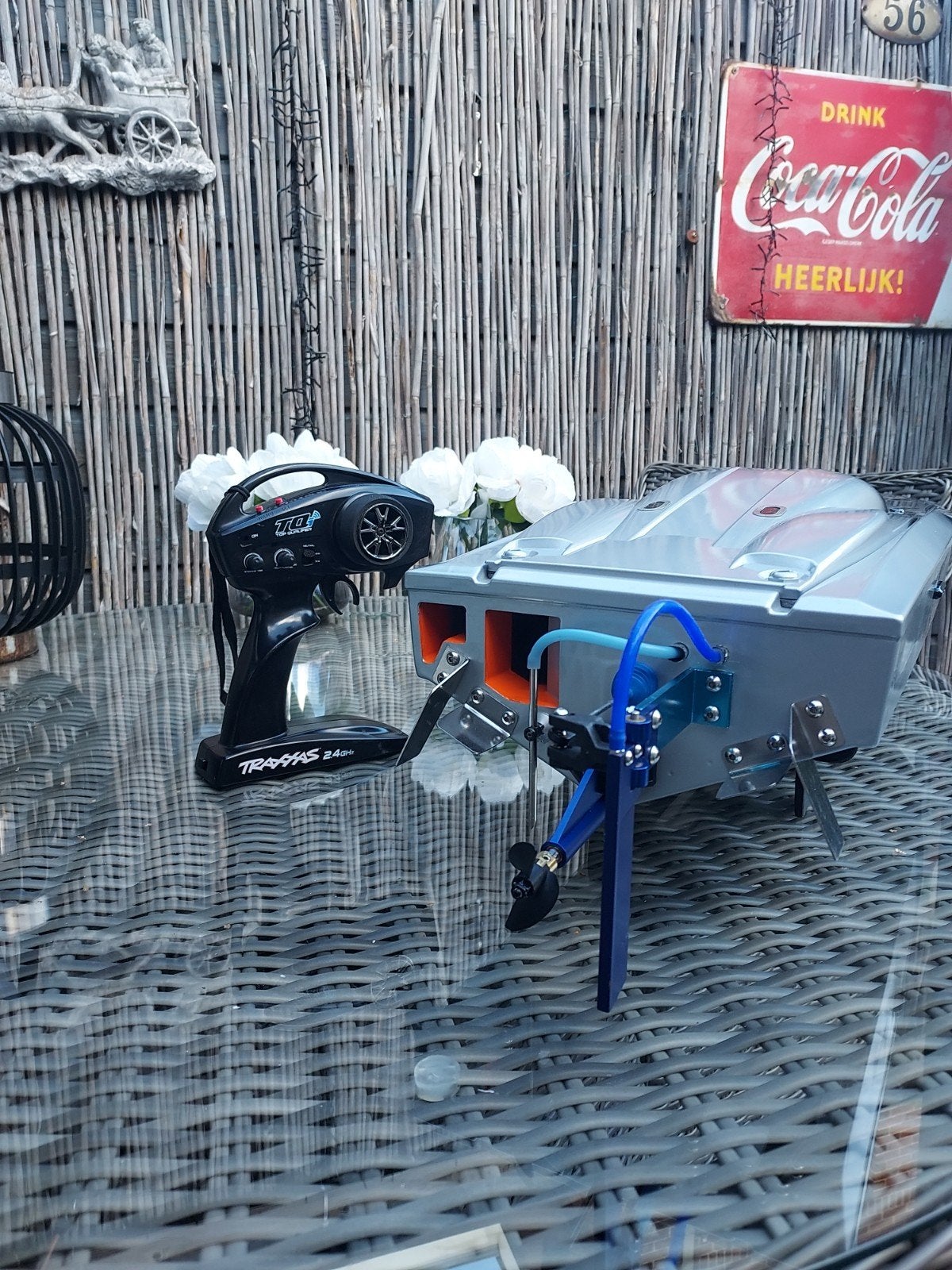 Traxxas Spartan Sr in nieuwstaat!, Ophalen, Zo goed als nieuw, Groter dan 1:32, Overige merken