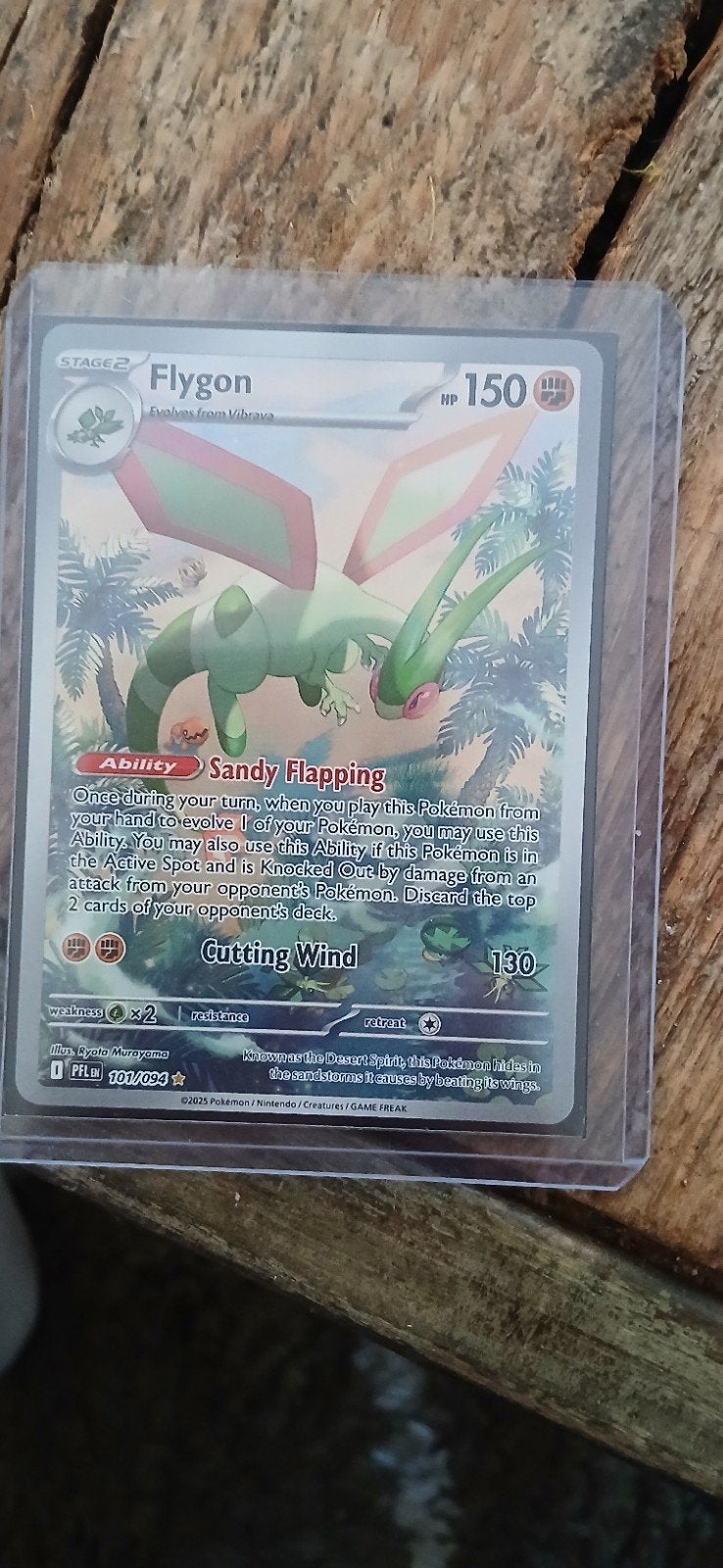 Flygon Full Art Pokémon Kaart - 101/094, Hobby en Vrije tijd, Ophalen of Verzenden