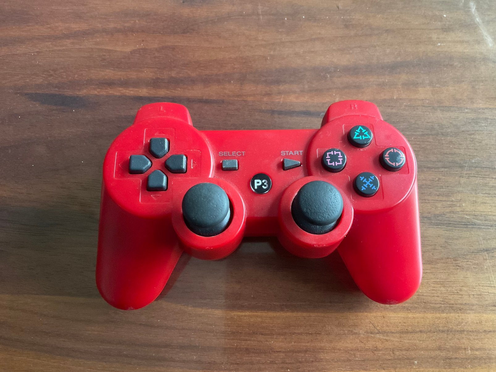 Mooie rode PS3 controller - werkt uitstekend, Spelcomputers en Games, Ophalen of Verzenden, Zo goed als nieuw, Controller