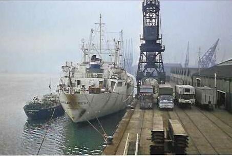 Scheepvaart-haven, Ophalen of Verzenden, Nieuw, Kaart, Foto of Prent