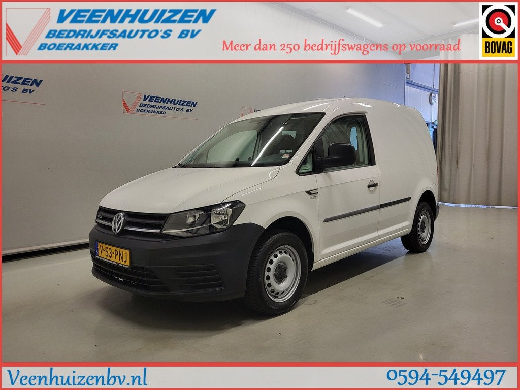 Volkswagen Caddy 1.4TGI CNG (bj 2019), Auto's, Bestelauto's, Voorwielaandrijving, 730 kg, Gebruikt, 4 cilinders