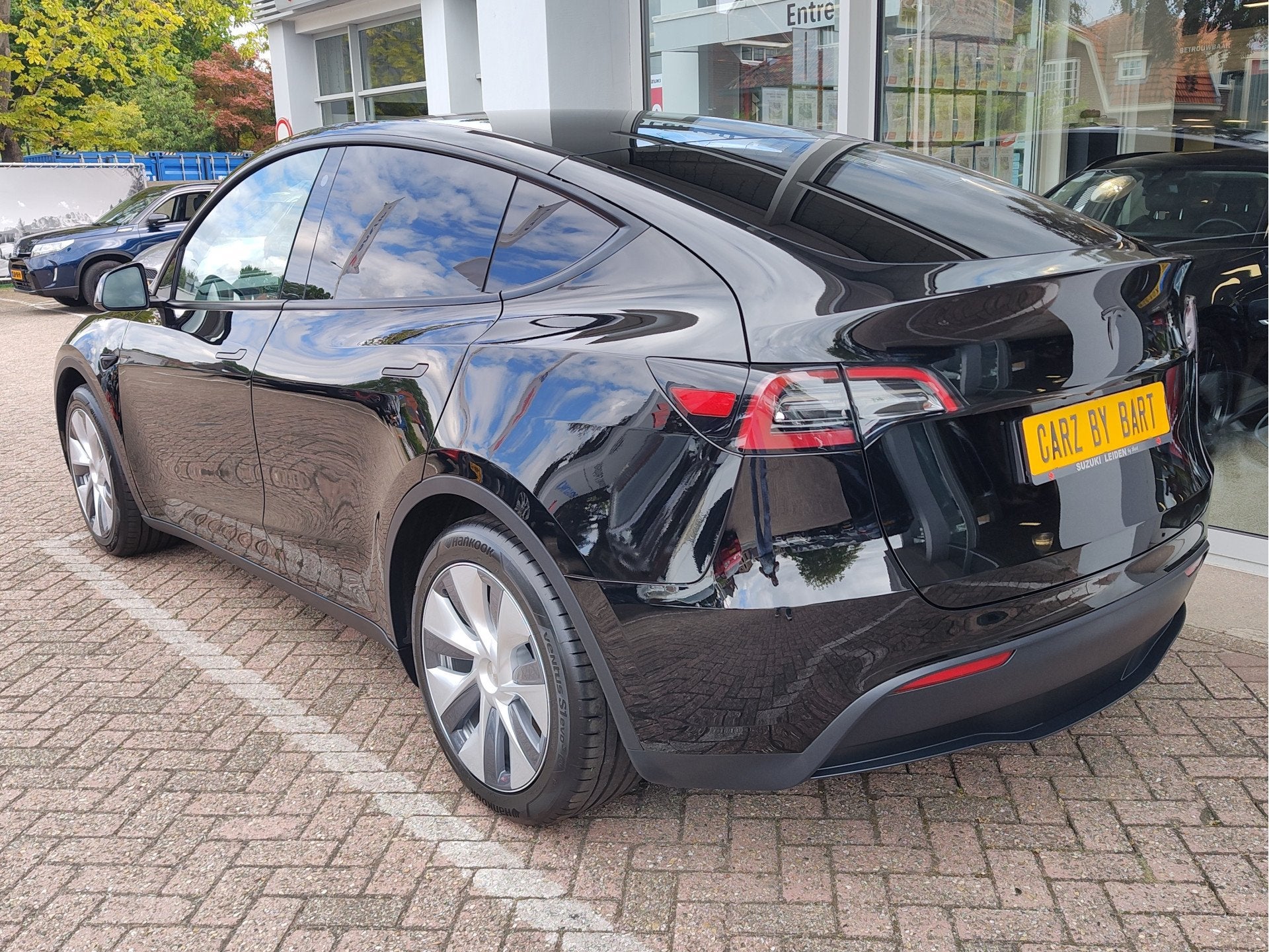 Tesla Model Y RWD 58 kWh FSD 3 | Autopilot | Pano | Leder, Auto's, Automaat, Achterwielaandrijving, Gebruikt, Zwart