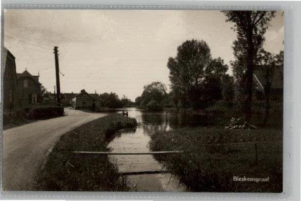 Bleskensgraaf st 1971, Ophalen of Verzenden, 1960 tot 1980, Gelopen, Zuid-Holland