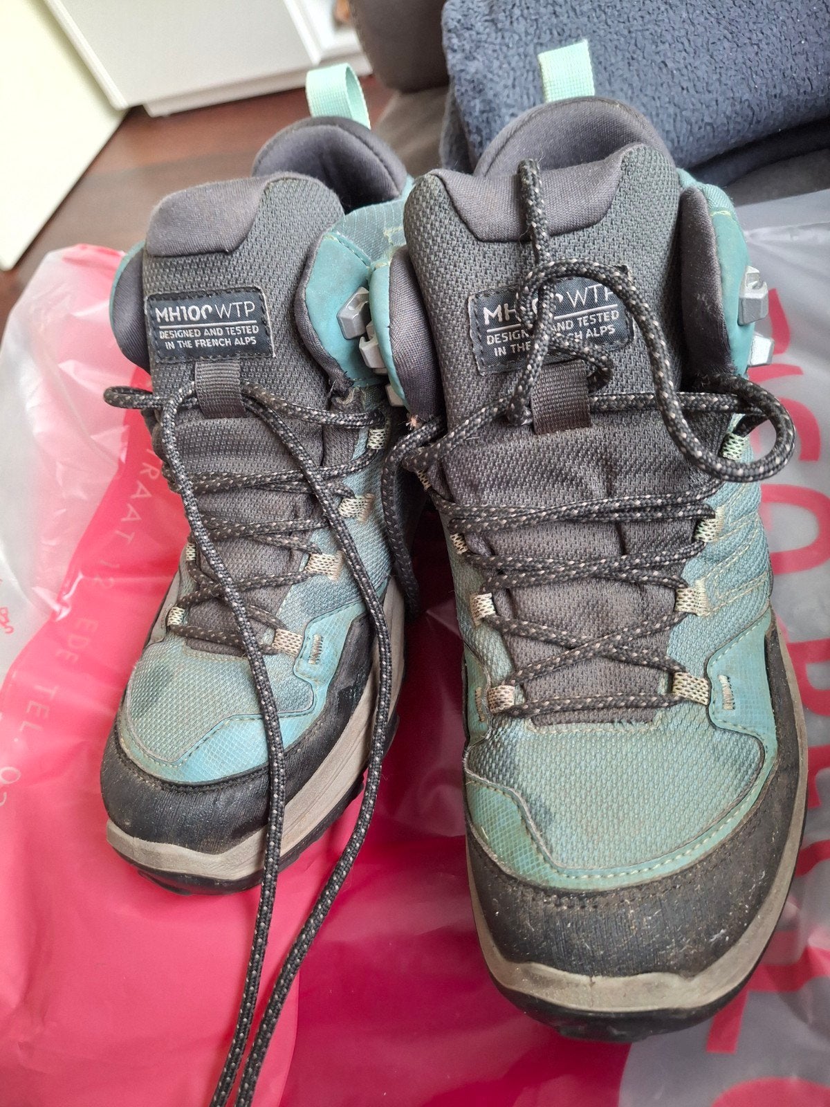 Decathlon Quechua MH100 Mid WP W wandelschoenen - Maat 38, Ophalen of Verzenden, Gebruikt, Schoenen