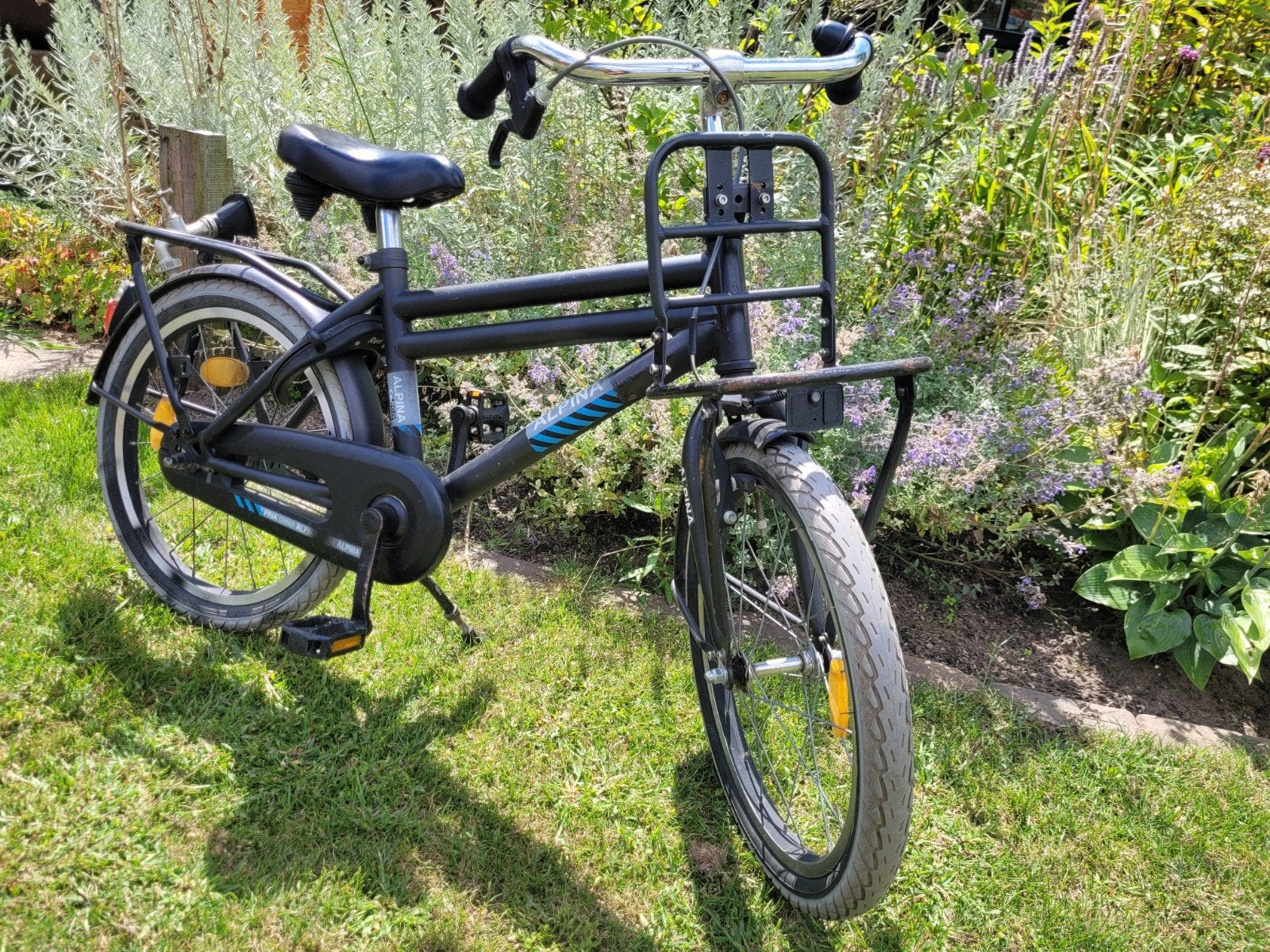 Alpina jongensfiets 18 inch, Ophalen, Terugtraprem, Gebruikt, Alpina