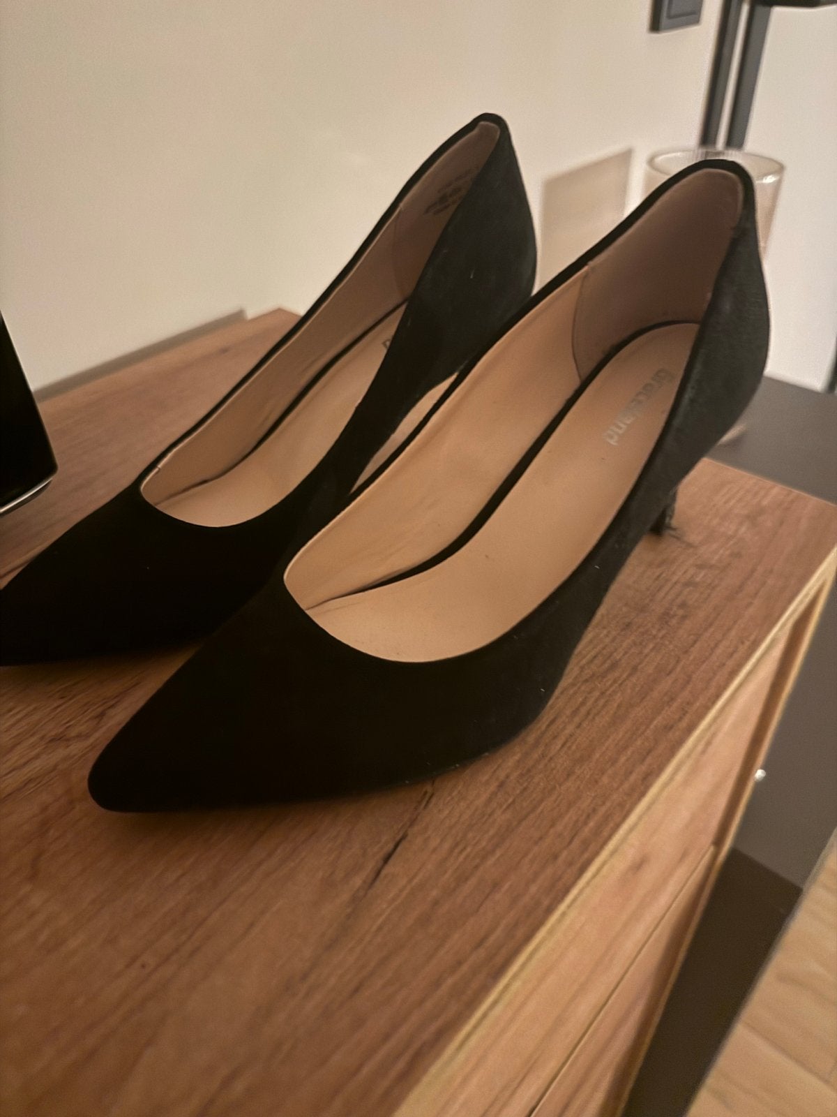 Nette zwarte hakken maat 36 - perfect voor gala, Kleding | Dames, Ophalen of Verzenden, Zo goed als nieuw, Zwart, Pumps