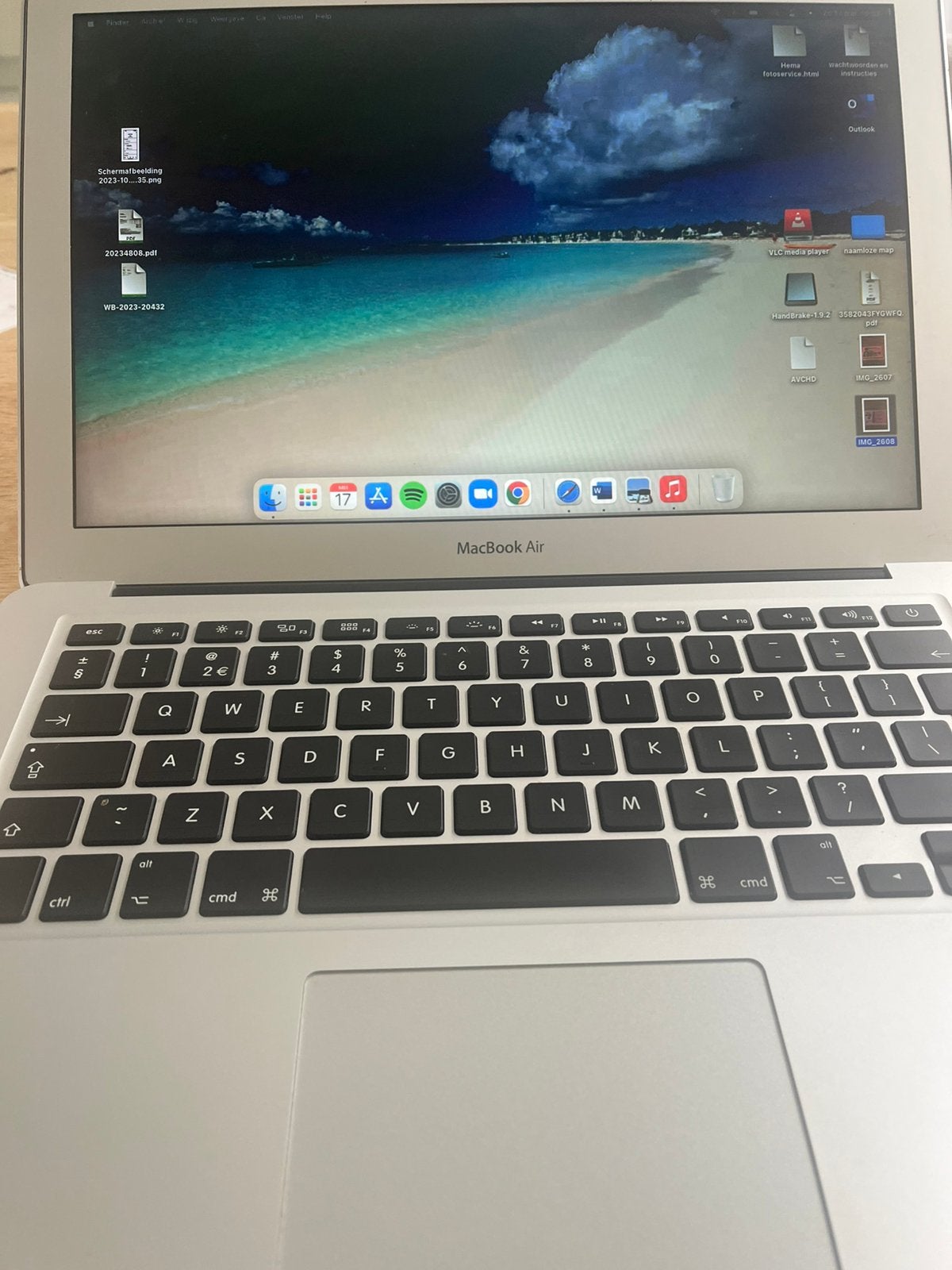 MacBook Air, Computers en Software, Apple Macbooks, Ophalen of Verzenden, 13 inch, MacBook Air, Minder dan 2 Ghz