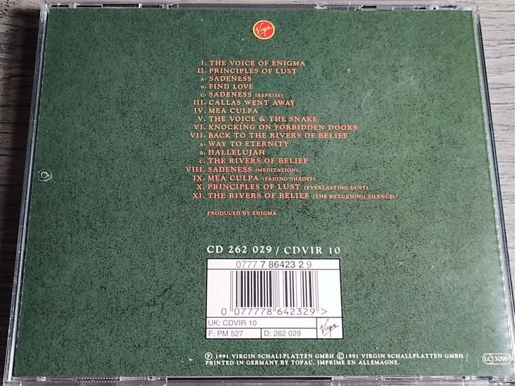 Enigma - MCMXC a.D. [The Limited Edition], Ophalen of Verzenden, Zo goed als nieuw, Disco