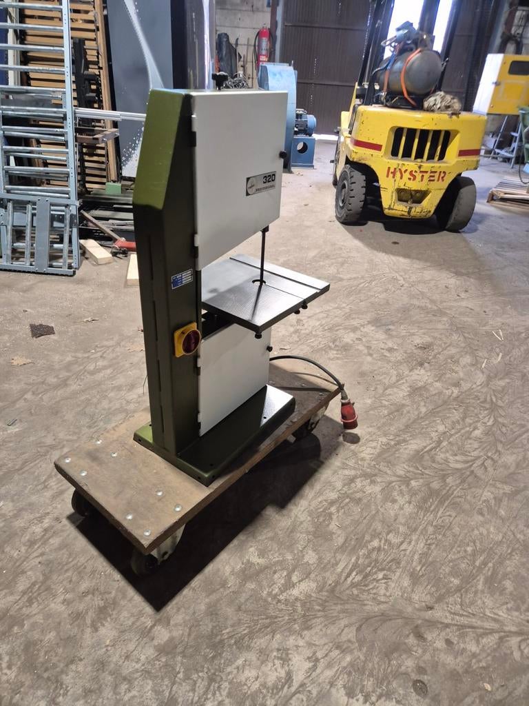Lintzaag tafelmodel 400v meber 320, Doe-het-zelf en Verbouw, Gereedschap | Zaagmachines, Gebruikt, 70 mm of meer, Ophalen of Verzenden