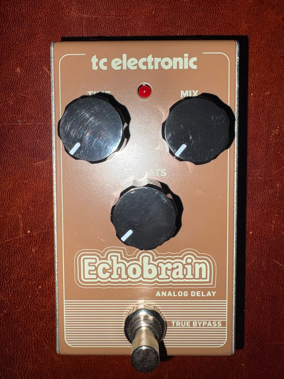 TC Electronic Echobrain Analog Delay gitaarpedaal, Muziek en Instrumenten, Ophalen of Verzenden, Zo goed als nieuw, Delay of Echo