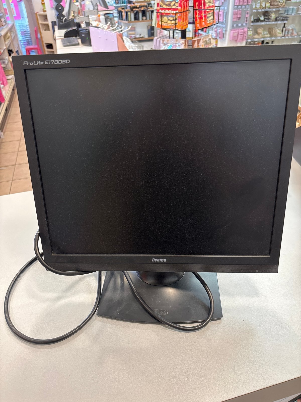 Iiyama ProLite E1780SD Monitor - Gebruikt, Computers en Software, Monitoren, Gebruikt, Kantelbaar, Ophalen of Verzenden, Onbekend