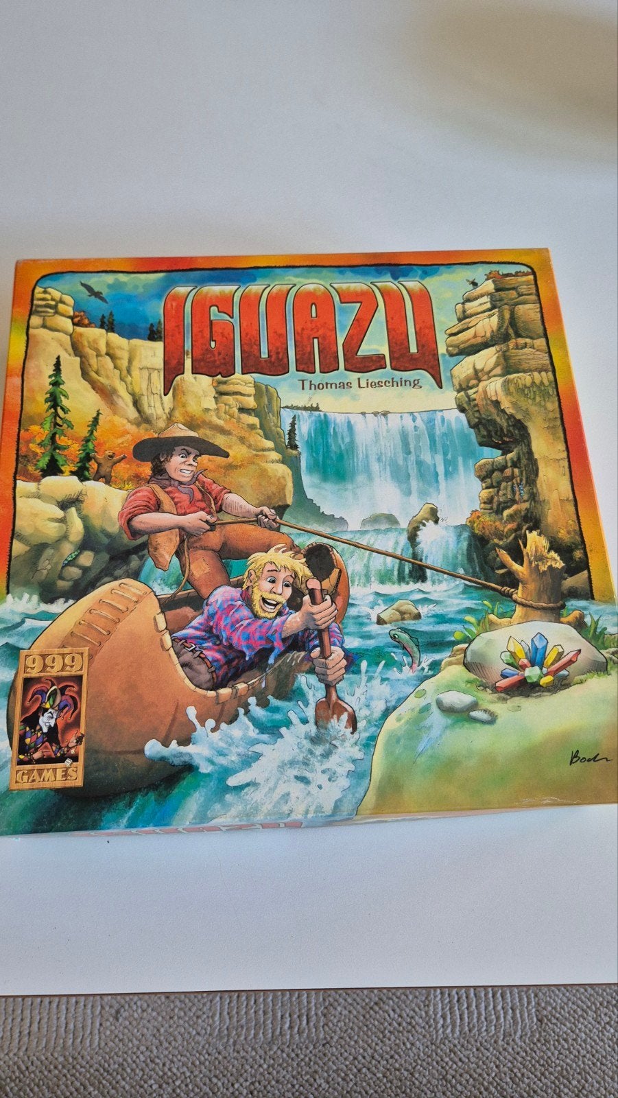 Iguazu - bordspel, Ophalen of Verzenden, Zo goed als nieuw