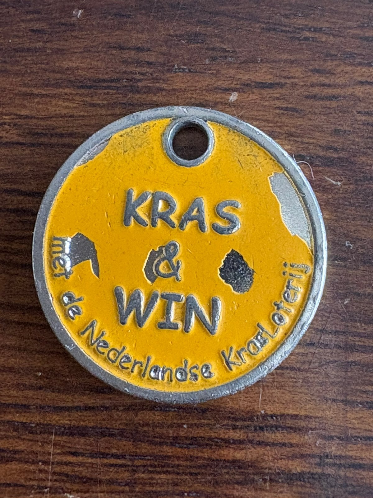 Winkelwagenmuntje van Nederlandse Krasloterij, Ophalen of Verzenden