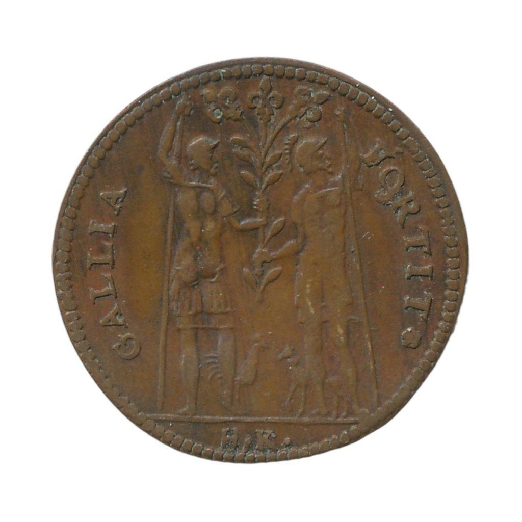 Nürnberg (Duitse staten) Rekenpenning Gallia fortit 1586