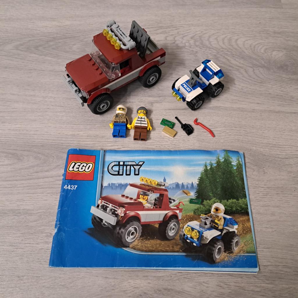 Lego city politieachtervolging 4437, Ophalen of Verzenden, Gebruikt