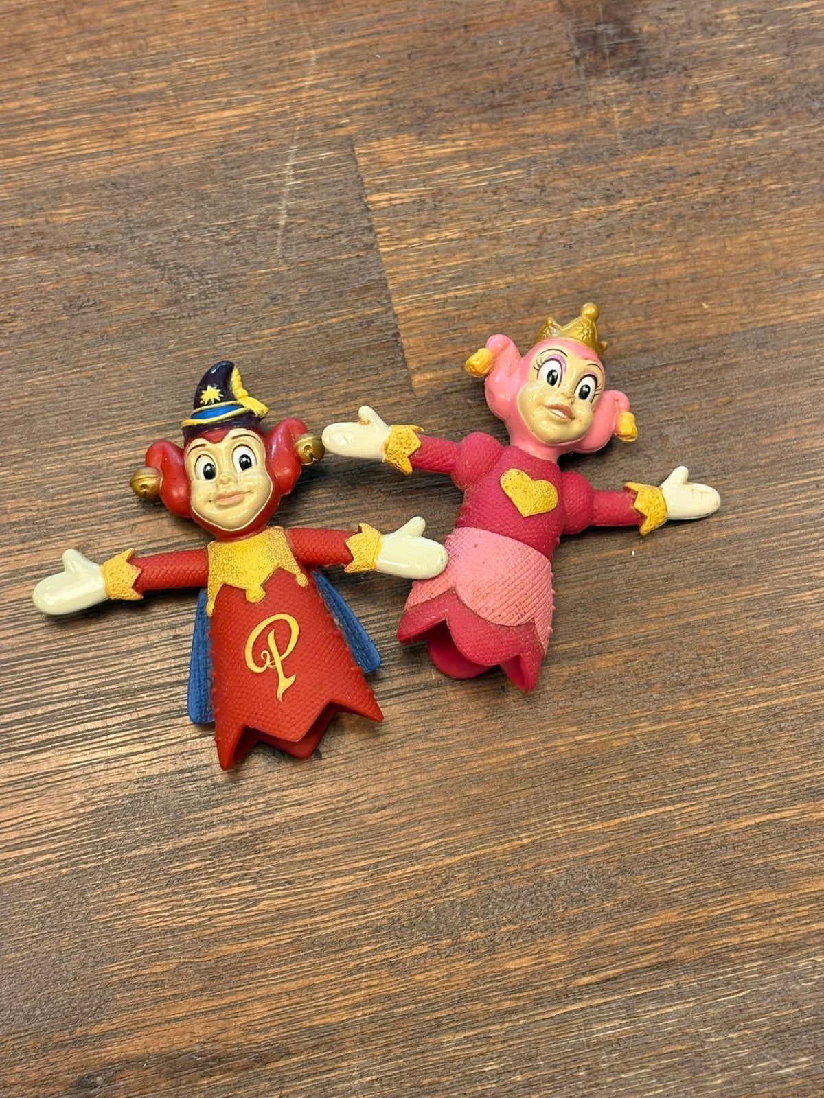 Efteling Pardoes & Pardijn vingerpopjes, Verzenden, Zo goed als nieuw, Beeldje of Poppetje