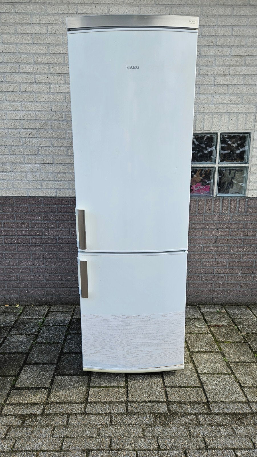 AEG Koelkast No Frost A++., Ophalen, Gebruikt, 200 liter of meer, 60 cm of meer