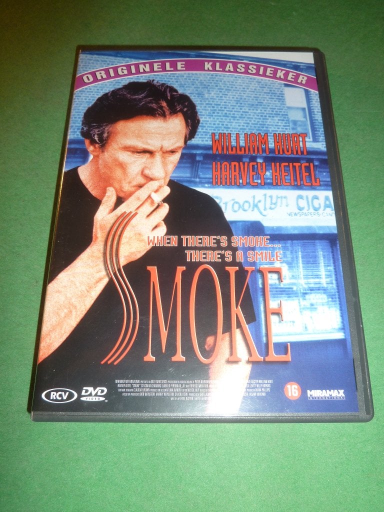 Smoke Wayne Wang DVD Harvey Keitel William Hurt In folie, Engels, Overige gebieden, Verzenden, Alle leeftijden