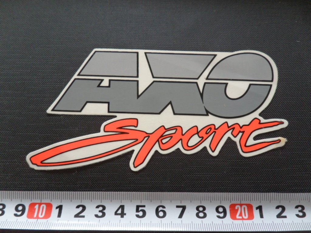 sticker transparant AXO SPORT, Ophalen, Zo goed als nieuw
