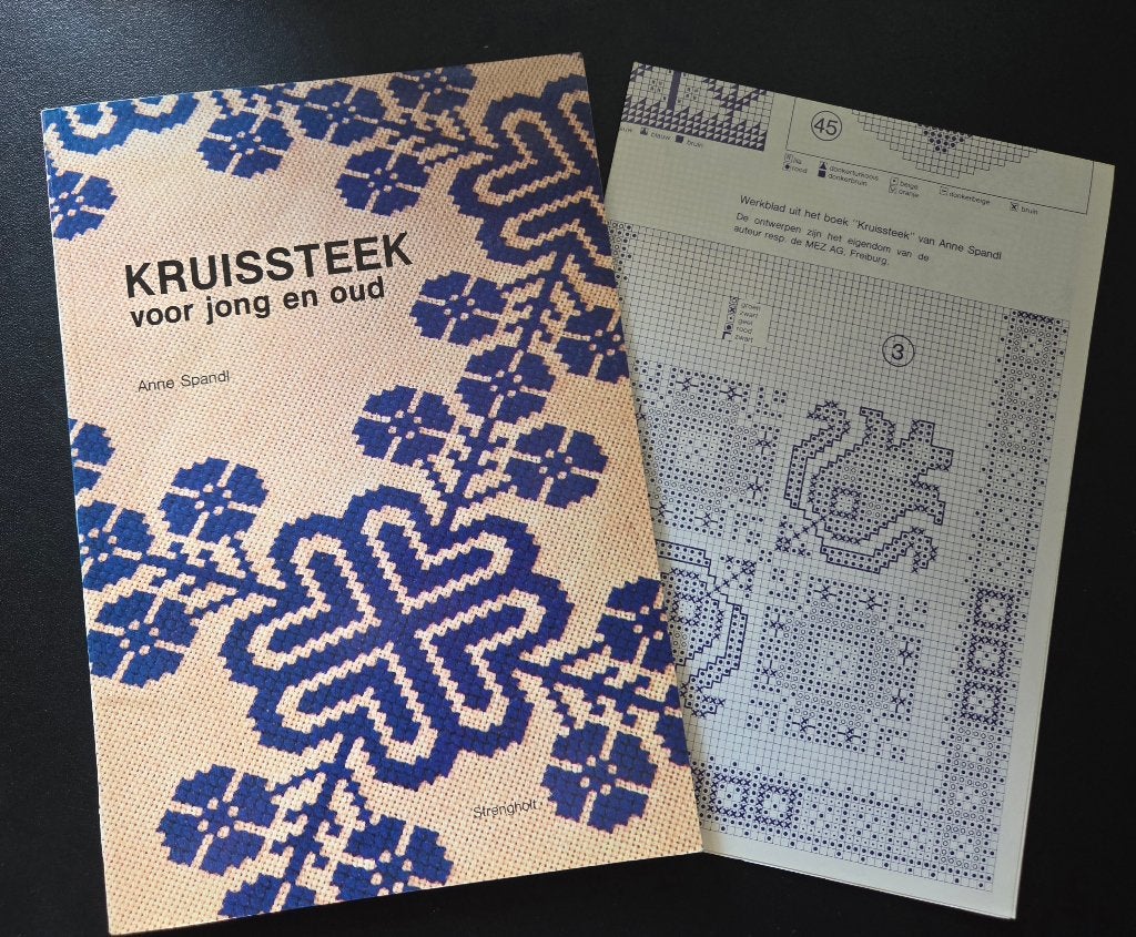 Kruissteek voor jong en oud - Anne Spandl, Hobby en Vrije tijd, Verzenden, Zo goed als nieuw, Handborduren, Patroon