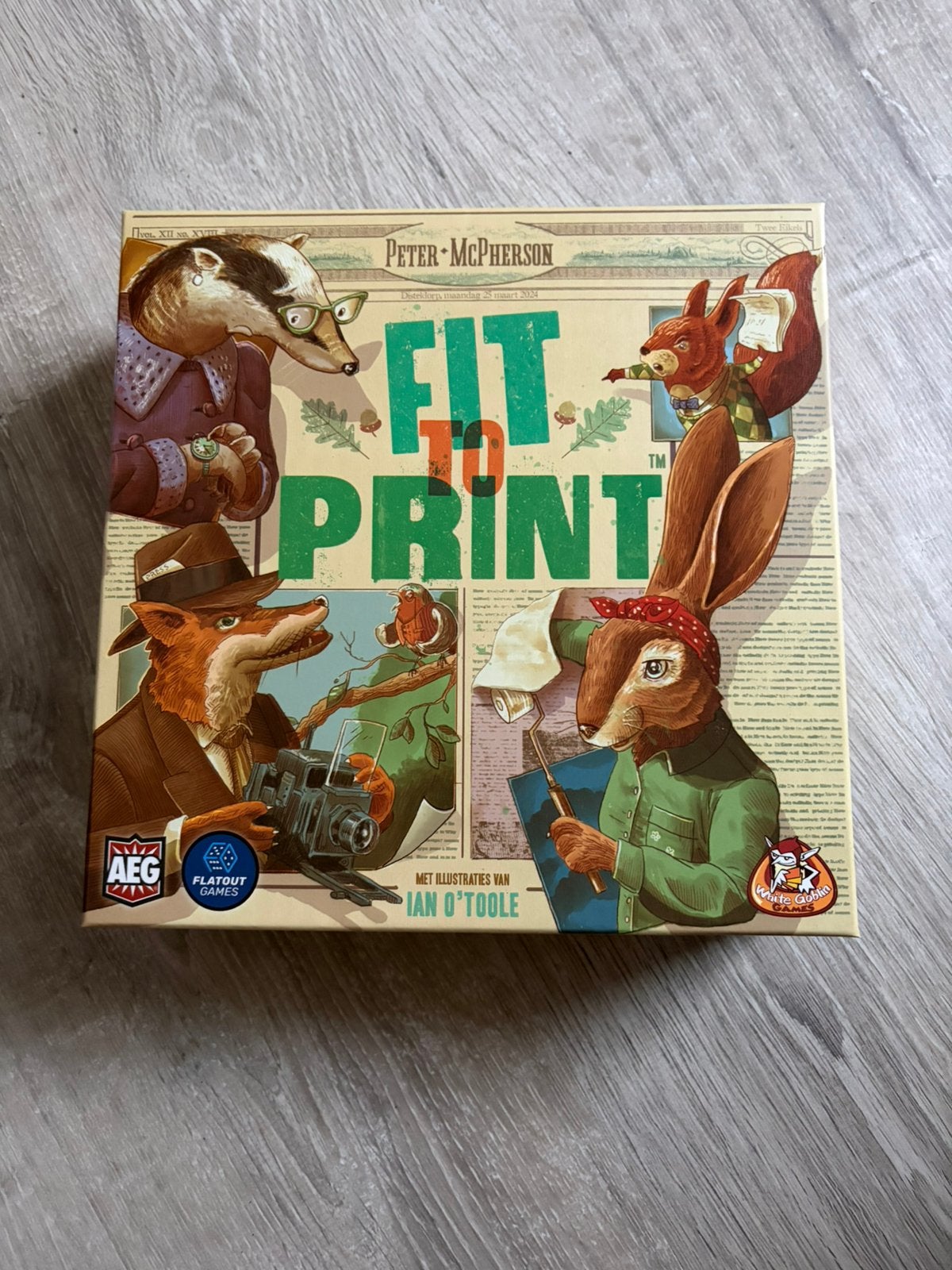 Fit to Print [NL], Ophalen of Verzenden, Zo goed als nieuw