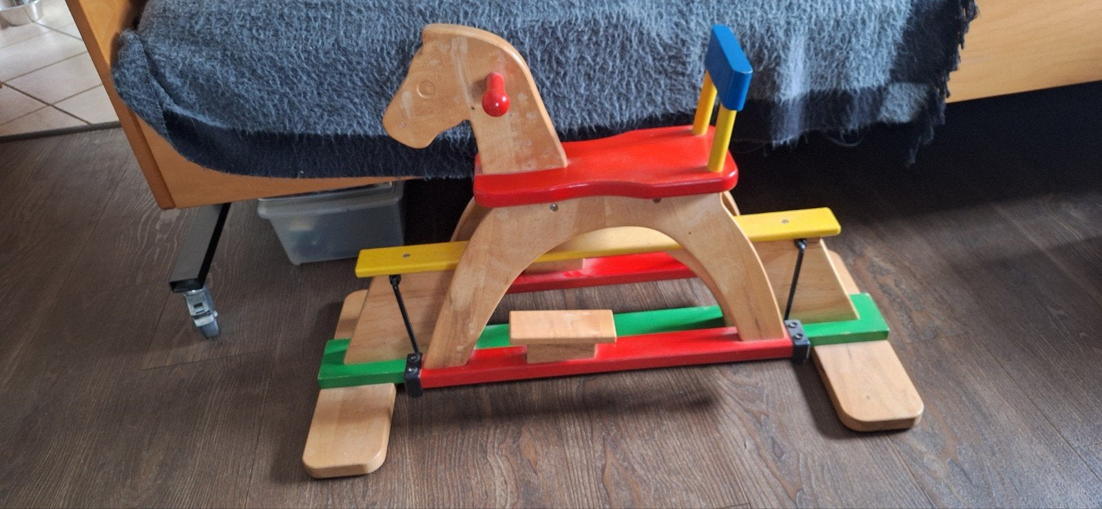 Vintage schommelpaard / hobbelpaard, Kinderen en Baby's, Speelgoed | Hobbelfiguren, Ophalen