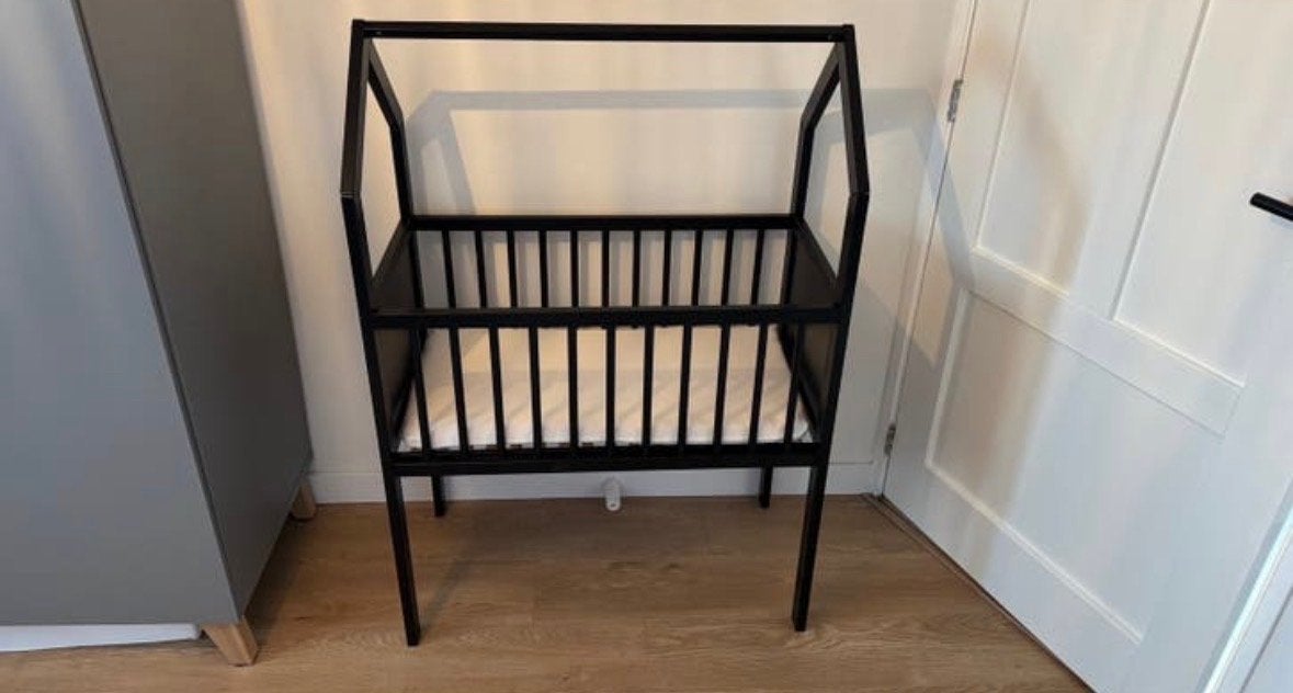 Co-sleeper/wieg 40x80 cm inclusief matras en hoeslaken, Ophalen, Gebruikt, Wieg