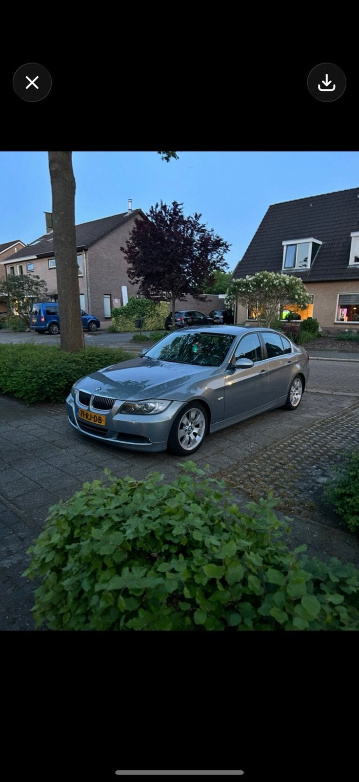 BMW 3-Serie 2.5 I 325 AUT 2005 Grijs in onderdelen, Ophalen of Verzenden, Gebruikt, BMW