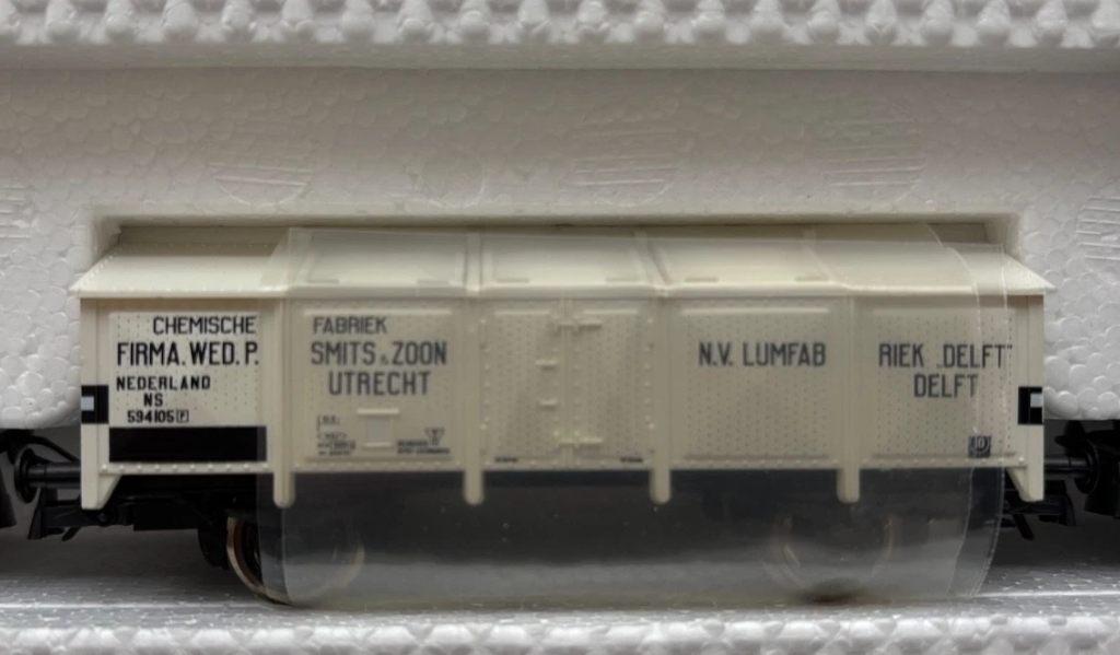 Roco 67128.1: klapdekselwagon lijmfabriek Smits Utrecht, Gelijkstroom, Wagon, Ophalen of Verzenden, Zo goed als nieuw
