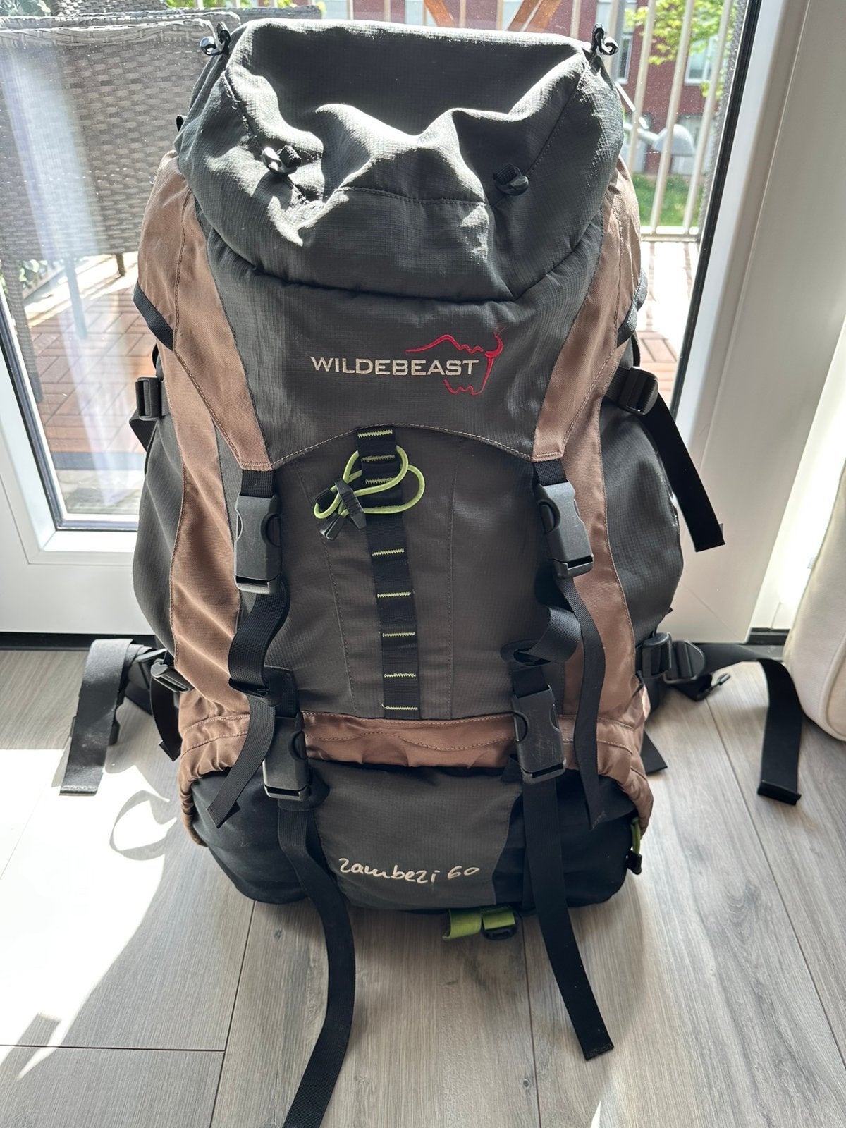 Wildebeast Zambezi 60 Liter Backpack/Trekkingrugzak, Sieraden, Tassen en Uiterlijk, Tassen | Rugtassen, Overige merken, 40 cm of meer