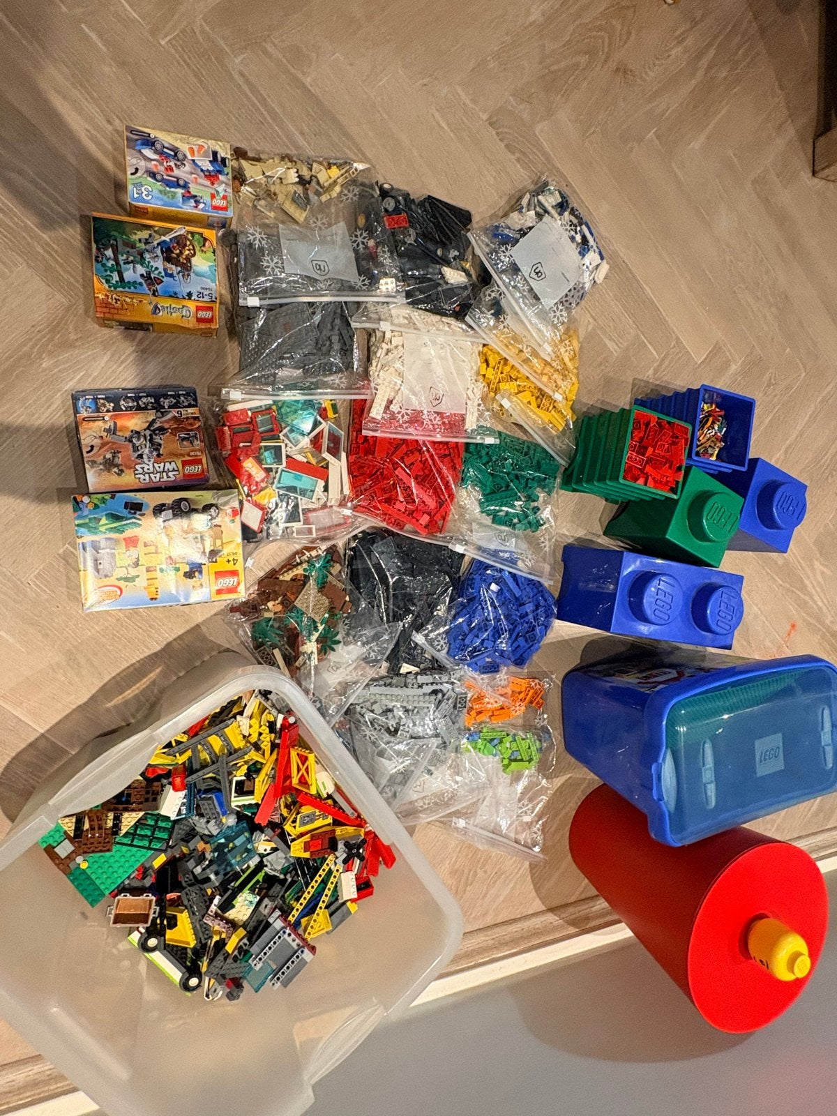 Grote Lego Collectie: City, Star Wars, Harry Potter & meer!, Ophalen, Gebruikt